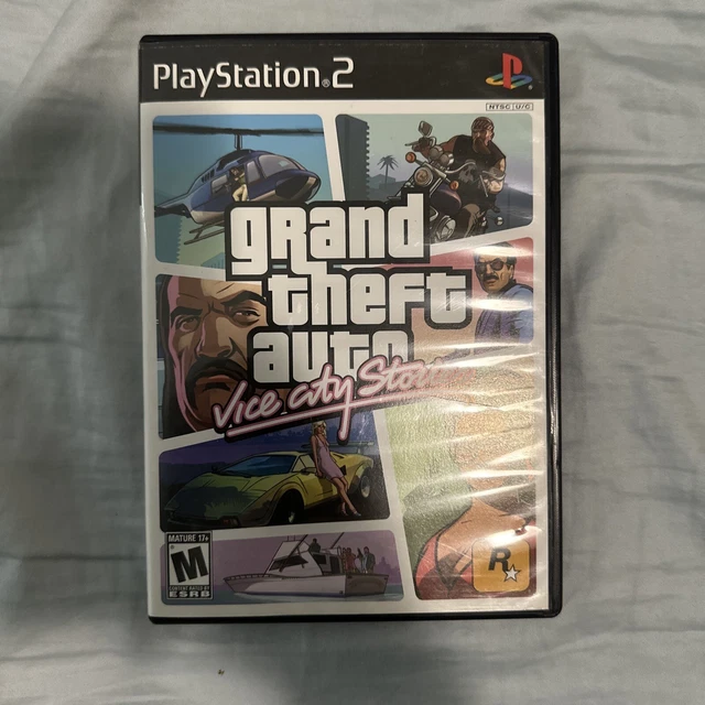 GRAND THEFT AUTO Vice City Stories PS2 Complete with Map, Manual