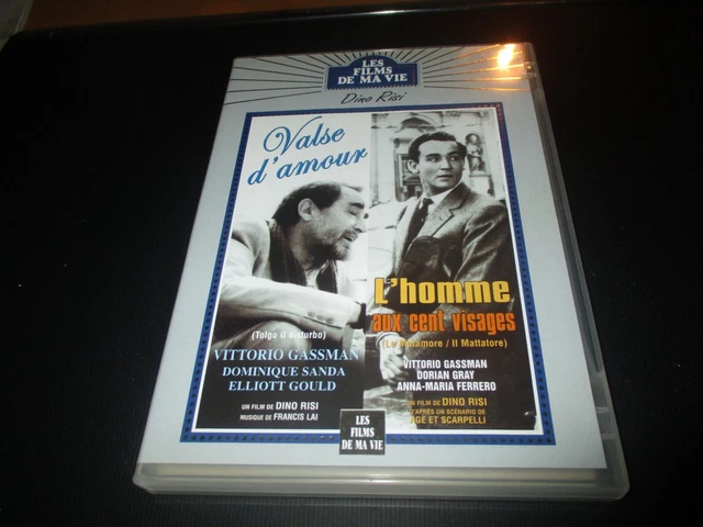 Dvd 2 Films "Dino Risi : Valse D'amour / L'homme Aux 100 Cent Visages"