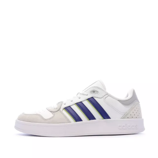 Baskets Blanches Homme Adidas Breaknet Plus