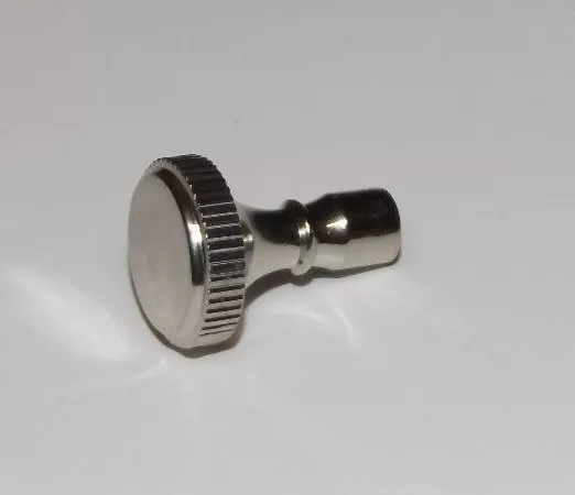 Nickel Plated Solid Brass Knob For Turn Knob Switch Lamp Part New 21007Njb