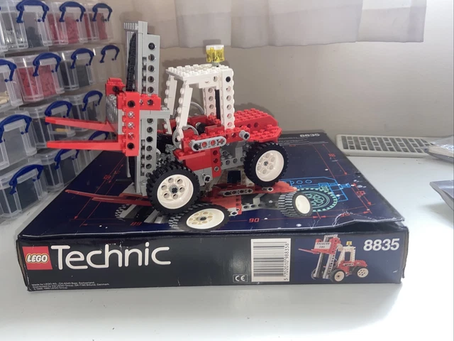 Lego technic forklift 2025 1980s