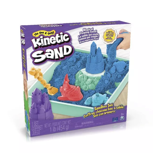 KNS Sand Box Set Blau (454g) Stück In Kartonage 40493 Deutsch 2023 Spin Master