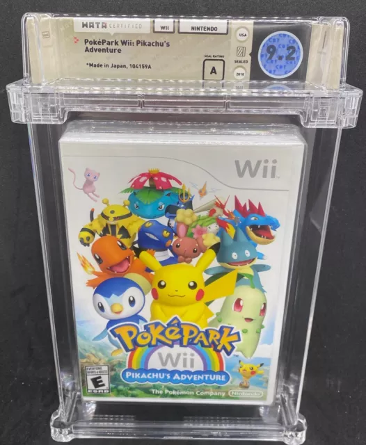 Pokepark Pikachus Adventure First Code Poképark Wata 9.2 A 2010 Wii Pokémon