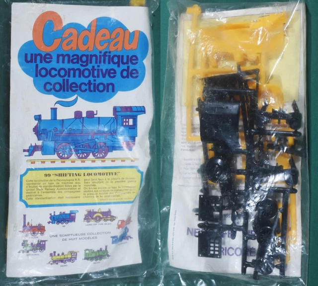 Maquette Locomotive NESTLE NESCAFE NESQUICK RICORE 030 TA Ouest - Échelle 1/87 - Neuf - Collection