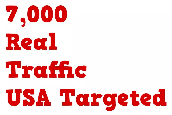 7,000 Real Traffic USA Targeted SEO Boost + Top Referrals. Website Advertising