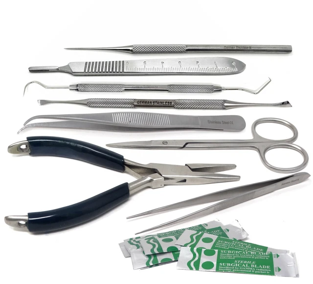 New Jewelry Making Kit Beading Repair Tools Craft Supplies Bead DIY Silver 28 Pc