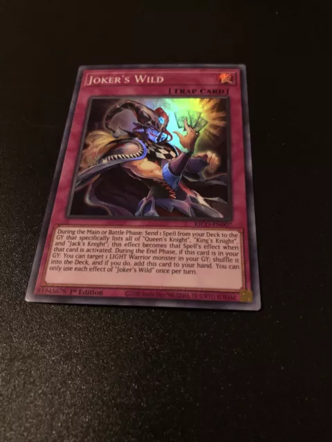 Yugioh! Joker's Wild - KICO-EN007 - Super Rare - 1st Edition