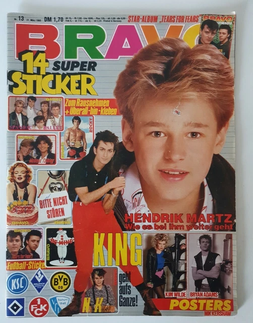 Bravo 13 vom 21.3.1985 Hendrik Martz / Thomas Anders / Farin Urlaub / DM  (C892)