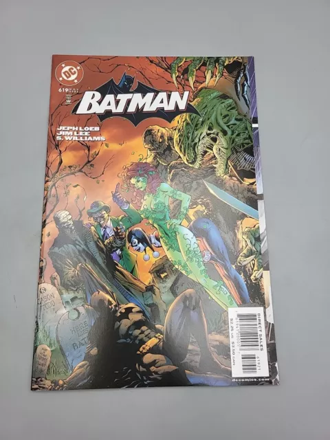 BATMAN #619 VARIANT COVER VILLIANS JIM LEE 1st appearance HUSH IN COSTUME