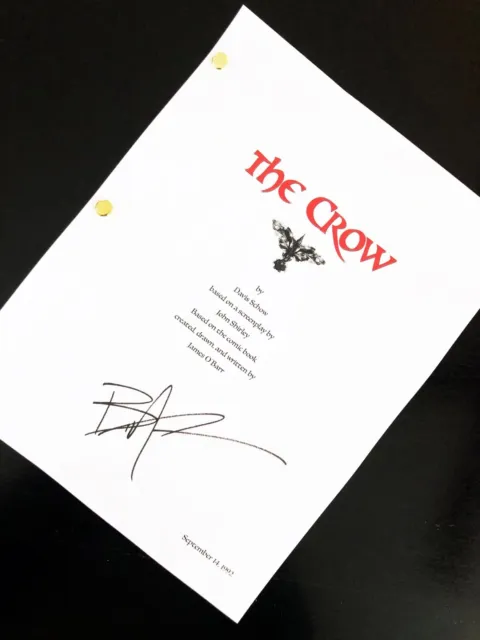 The Crow Movie Script Autographed Reprint