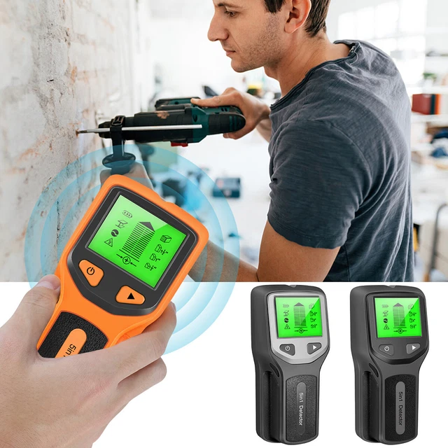 LCD STUD FINDER Wall Scanner 5 in 1 Electronic Metal Wire Detector UK ≥
