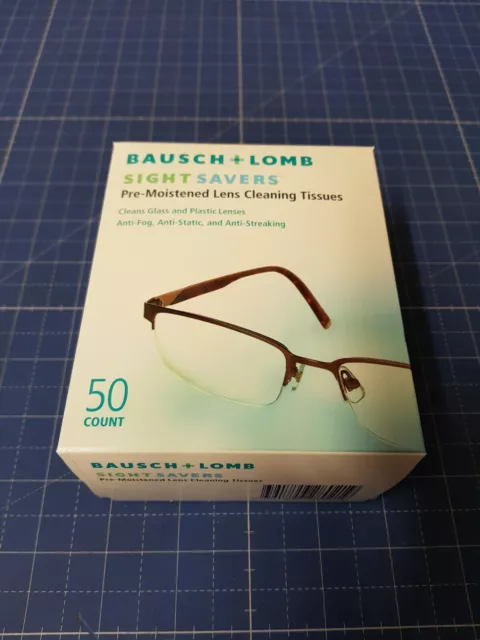 Baush & Lomb Sight Savers Lens Cleaning Tissues Reinigungstücher 50er