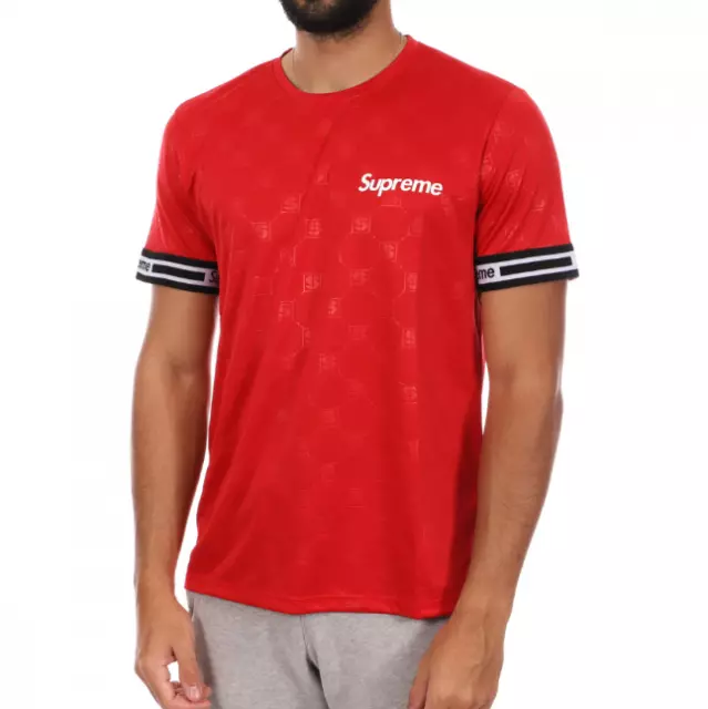 T-shirt Supreme Homme Rouge Taille XL Neuf et Authentique