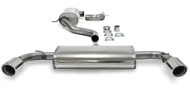 Impianto in acciaio inox TA-Technix Duplex 1x100 mm VW Golf VI GTI