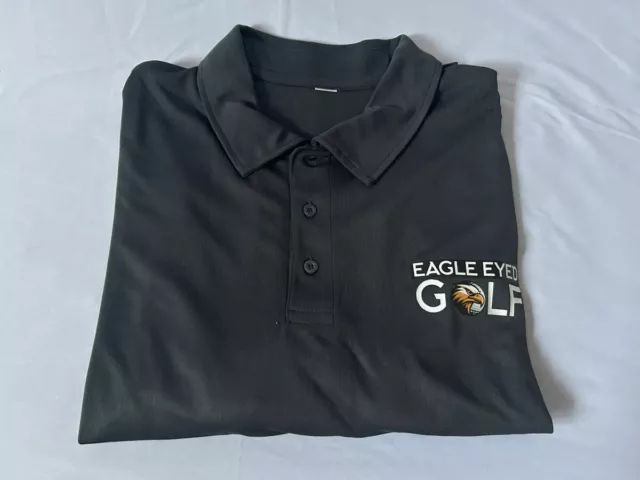 Eagle Eyed Golf - Charcoal Polo