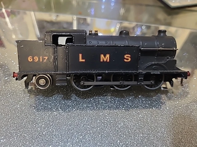 Hornby Dublo N2 0-6-2 Tank LMS Loco 3 Rail  Runs Ok Remaged As Pictures