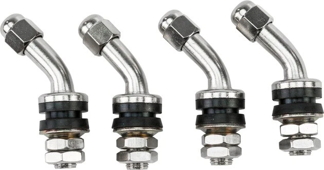 Fire Power 45 Degree Tire Valve Stems 4-Pack