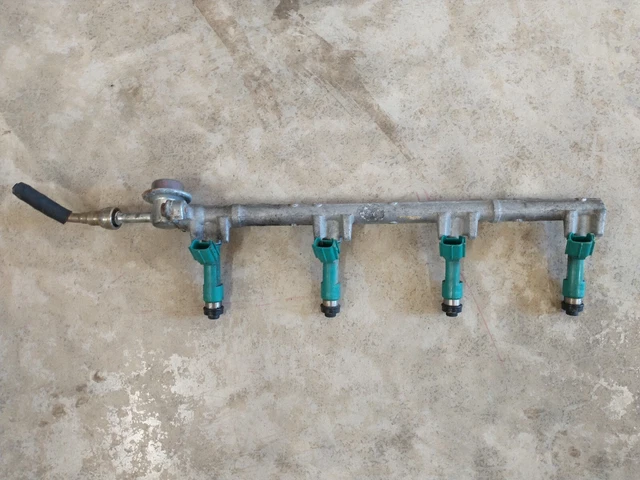 2001-2015 Toyota 2.0L 2.4L 4 Cyl Fuel Injection Rail W/Injectors OEM W/Warranty