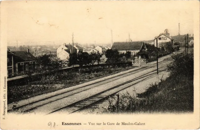 CPA Essonnes Vue sur la Gare de Moulin-Galant FRANCE (1371139)