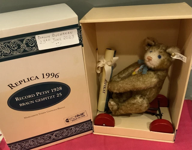 オンライン限定商品 REPLICA1996 RECORD PETSY シュタイフ おもちゃ