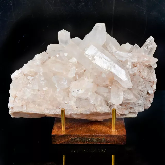 Natürlich Pink Himalaya Quarz Cluster 4200 Cts Kristall Geode Probe Aus Indien