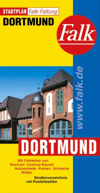 Falk Stadtplan Falkfaltung Dortmund mit Ortsteilen von Bochum, Castrop-Rauxel