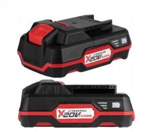 Batteria Parkside PAP20A1 20V 2Ah Litio, Per Utensili Serie X20Vteam (trapani, Seghe), Con Indicatore LED