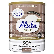 Alula S26 Gold Soy Formula 0-12 Months 900g