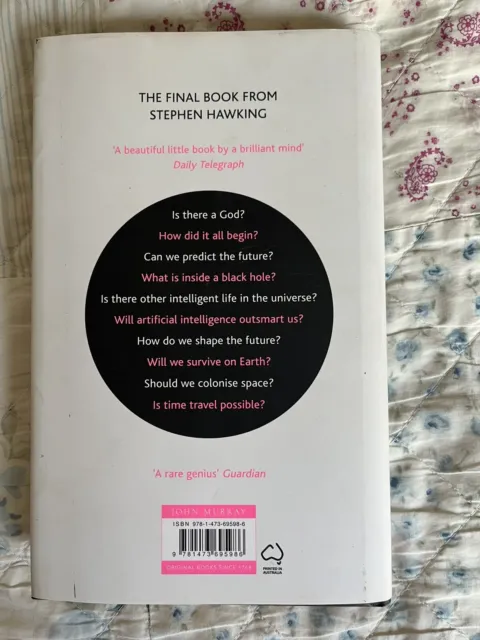 Brief Answers to the Big Questions: the final book from Stephen Hawking by... 2