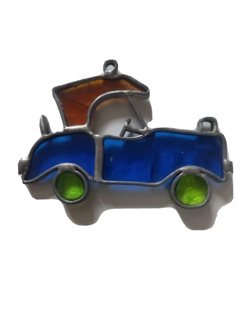 De colección vidrieras coche receptor solar