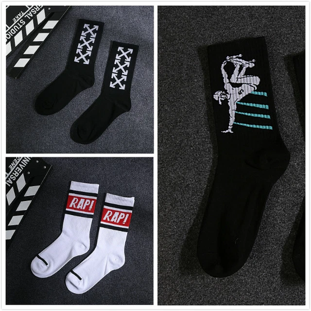 3 Pairs mans fashion cute Cotton Fall winter Soft Sport Socks US stock