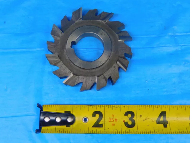 F. P. Rosback 3" Od X 0.378 Width X 1" P Staggered Tooth Side Mill Cutter 16 T
