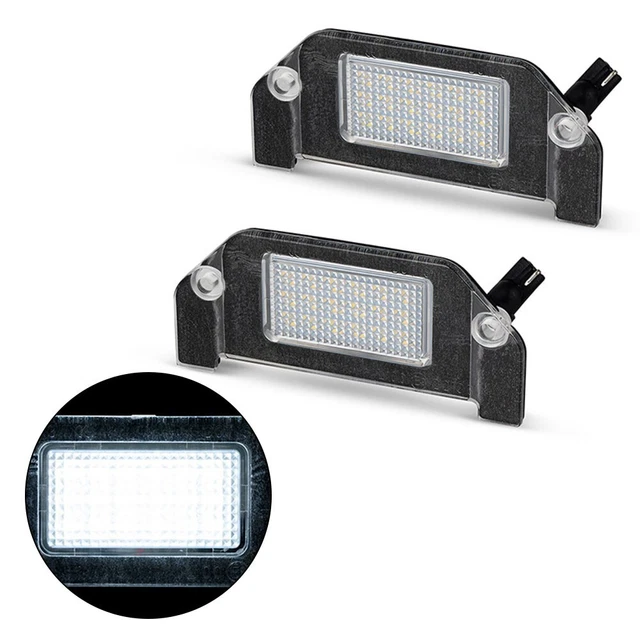 Lampe plaque d'immatriculation DEL blanche de haute qualité pour Chrysler 300 2