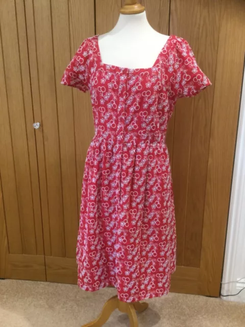 CATH KIDSTON WHITE Broderie Anglais dress size 12 VGC 36.99