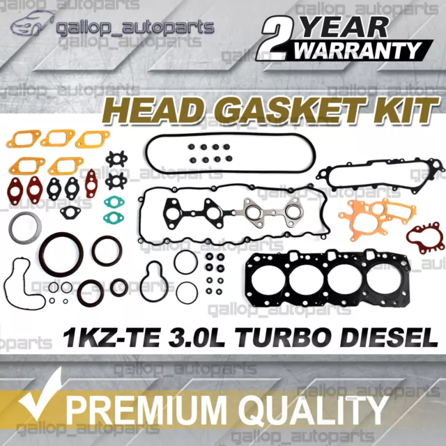 VRS Cylinder Head Gasket Set Kit Fit for Toyota Hilux KZN165 3.0L 1KZTE SOHC 8V