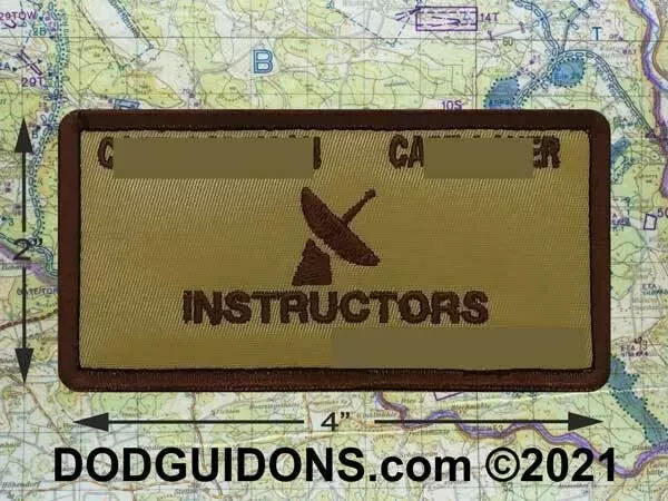 Custom Plate Carrier Text Patch - 2x6