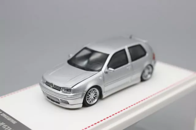 FH 1/64 Scale Volkswagen Golf GTI Mk4 Silver Diecast Car Model Toy 2