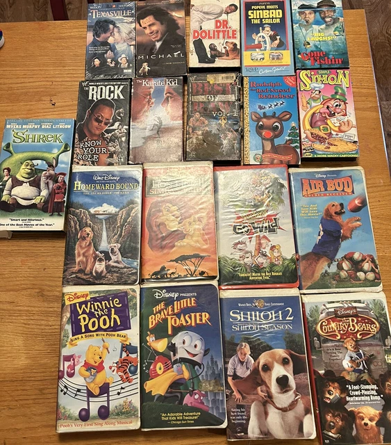 HUGE LOT OF Mixed Genre Vhs Tapes *Mold* Please Read 4.00 PicClick