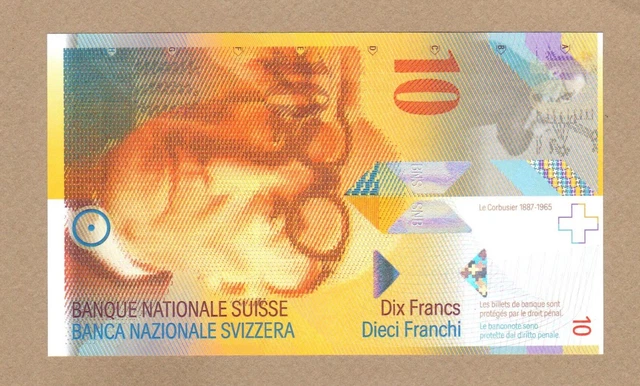SWITZERLAND: 10 Franken Banknote,(UNC),P-67a,2000,No Reserve!