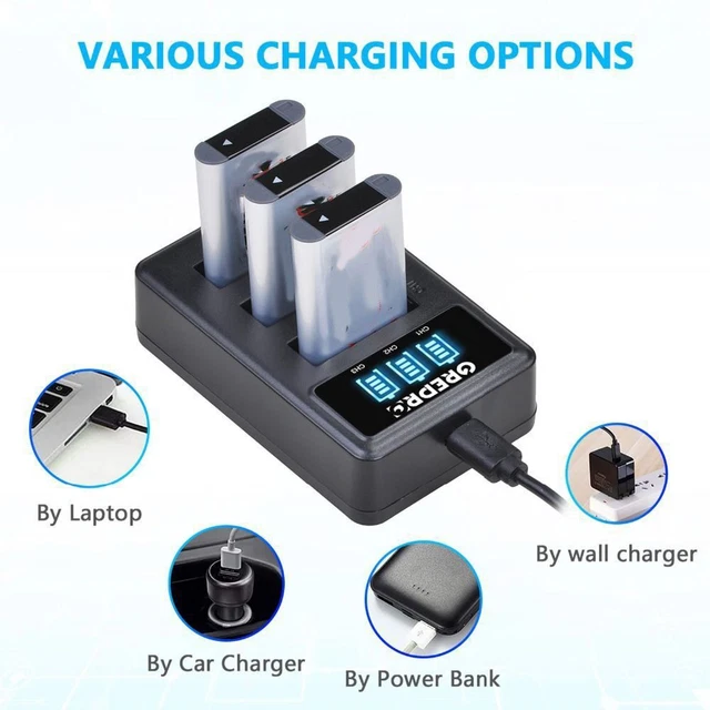 Cargador de batería de cámara para Sony para cargadores de batería NP-BX1