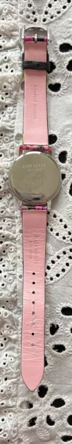 Kate Spade Watch 34mm with Leather Floral Band, Box, and Care Card. WORKS 3