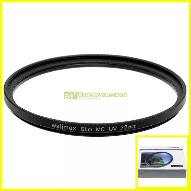 72mm Filtro UV Slim Ultra violetto Walimex a vite M72 Ultraviolet lens filter