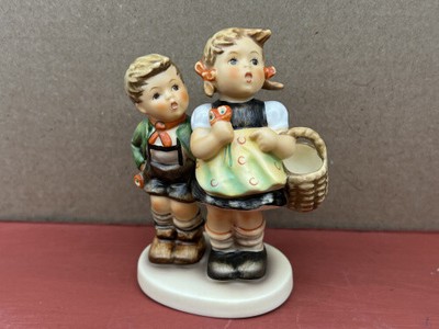 Ovp 1 Wahl Top Hummel M.I.Hummel Figurine 49 3/0 Petit Frère & Schwesterlein 11 Cm 