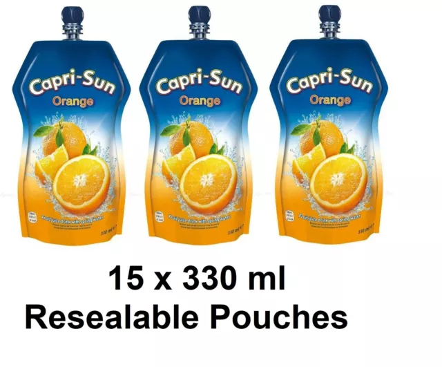Capri Sun Orange 15 x 330ml Pouch
