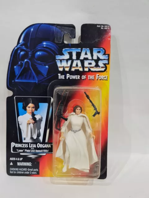 Star Wars Power of the Force (Red Euro) - Princess Leia Organa Action Figure