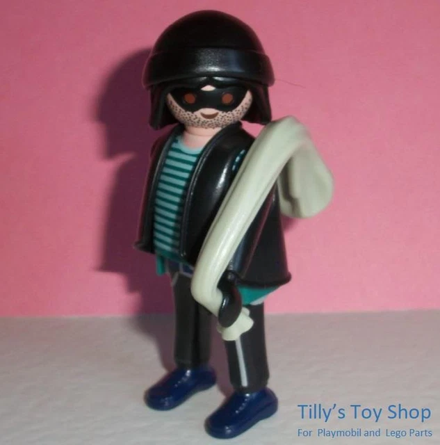 Playmobil Robber Figure PLAYMOBIL FIGURE Burglar/Thief,Mask,Beanie - Main Image