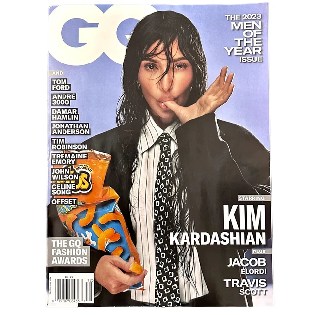 GQ MAGAZINE DECEMBER 2023 January 2024 Kim Kardashian Men of Year