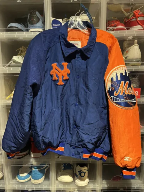 Diamond Collection Starter Vintage USA Made New York Mets Jacket Size M