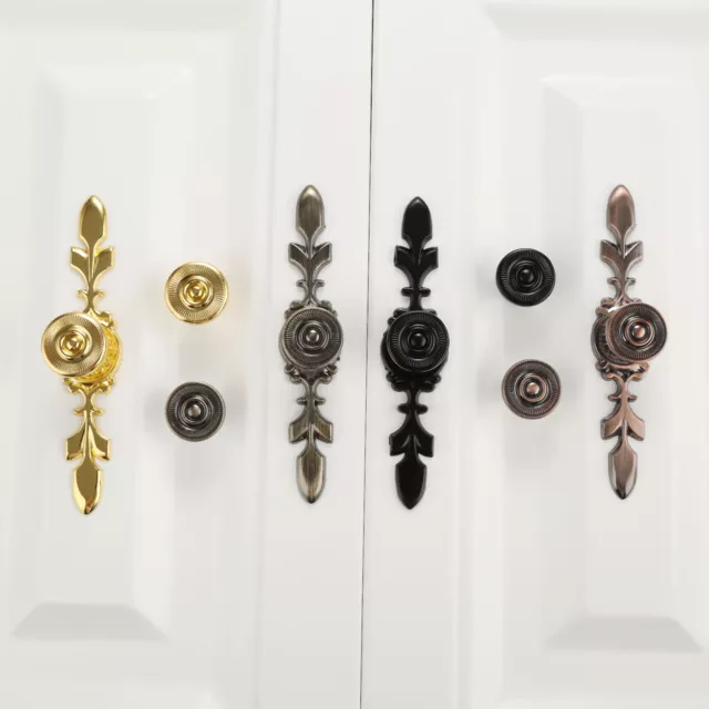 Zinc Alloy Wardrobe Cabinet Handle Knob Pull Cupboard Dresser Drawer Door Knob