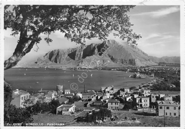 Cartolina - Postcard - Palermo - Mondello - Panorama - VG